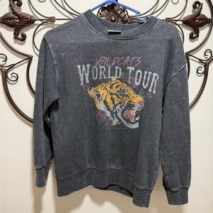 Wildcats Tour Kids Sweatshirt - Charcoal